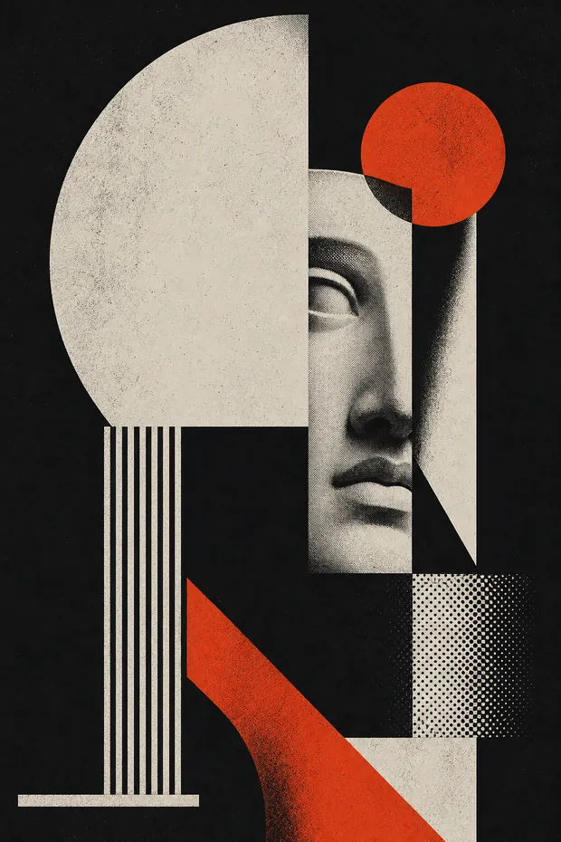Editorial poster design