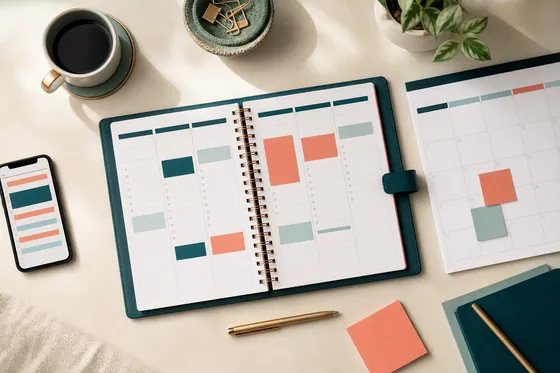 Planner and schedule