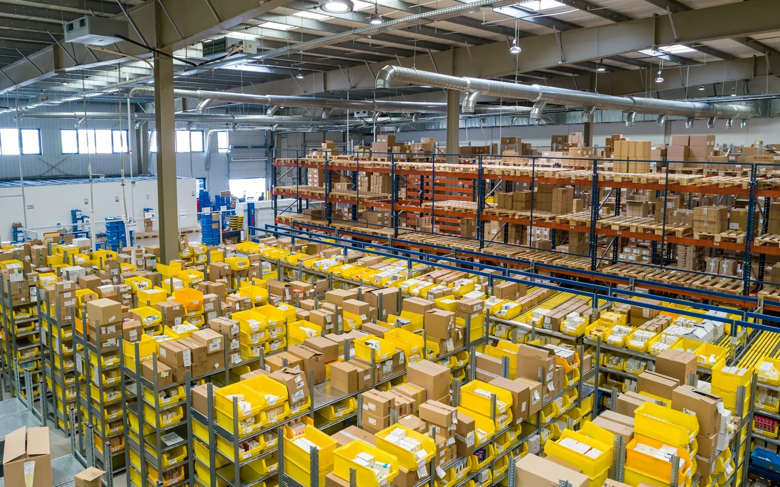 Marketplace inventory being prepared